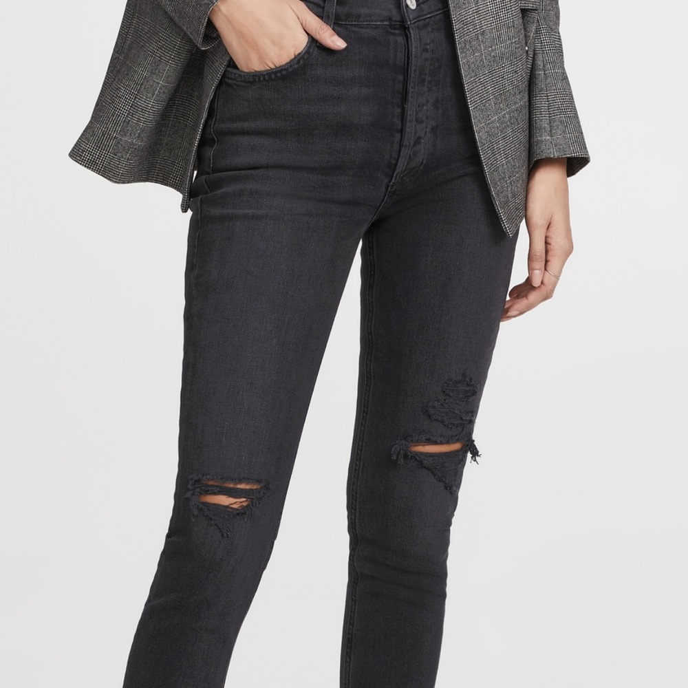 EUC Agolde Nico High Rise Slim Jeans sz 25